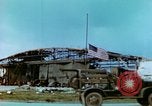 Image endommagé hangar allemand et USAAF Thunderbolts P47 Allemagne, 1945, de la seconde 24 séquences d'archives historiques vidéo 65675020424