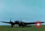 Standbild Heinkel He-111 und C-47 Flugzeuge Deutschland, 1945, aus Sekunde 10 historischem Filmmaterial Videoclip 65675020425