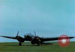 Standbild Heinkel He-111 und C-47 Flugzeuge Deutschland, 1945, aus Sekunde 15 historischem Filmmaterial Videoclip 65675020425