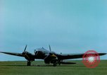 Standbild Heinkel He-111 und C-47 Flugzeuge Deutschland, 1945, aus Sekunde 19 historischem Filmmaterial Videoclip 65675020425