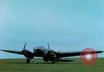 Standbild Heinkel He-111 und C-47 Flugzeuge Deutschland, 1945, aus Sekunde 24 historischem Filmmaterial Videoclip 65675020425