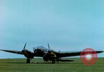 Standbild Heinkel He-111 und C-47 Flugzeuge Deutschland, 1945, aus Sekunde 27 historischem Filmmaterial Videoclip 65675020425