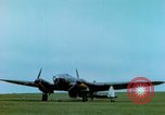 Standbild Heinkel He-111 und C-47 Flugzeuge Deutschland, 1945, aus Sekunde 30 historischem Filmmaterial Videoclip 65675020425