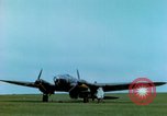 Standbild Heinkel He-111 und C-47 Flugzeuge Deutschland, 1945, aus Sekunde 31 historischem Filmmaterial Videoclip 65675020425