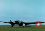 Standbild Heinkel He-111 und C-47 Flugzeuge Deutschland, 1945, aus Sekunde 33 historischem Filmmaterial Videoclip 65675020425
