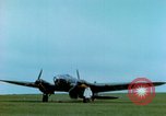 Standbild Heinkel He-111 und C-47 Flugzeuge Deutschland, 1945, aus Sekunde 39 historischem Filmmaterial Videoclip 65675020425