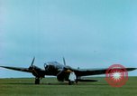 Standbild Heinkel He-111 und C-47 Flugzeuge Deutschland, 1945, aus Sekunde 41 historischem Filmmaterial Videoclip 65675020425