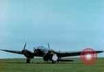 Standbild Heinkel He-111 und C-47 Flugzeuge Deutschland, 1945, aus Sekunde 44 historischem Filmmaterial Videoclip 65675020425