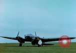 Standbild Heinkel He-111 und C-47 Flugzeuge Deutschland, 1945, aus Sekunde 46 historischem Filmmaterial Videoclip 65675020425