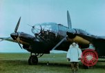 Standbild Heinkel He-111 und C-47 Flugzeuge Deutschland, 1945, aus Sekunde 58 historischem Filmmaterial Videoclip 65675020425