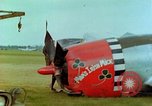 Image of Crash-landed USAAF P-47 Thunderbolt Germany, 1945, second 3 stock footage video 65675020429
