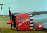 Image of Crash-landed USAAF P-47 Thunderbolt Germany, 1945, second 4 stock footage video 65675020429