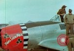 Image of Crash-landed USAAF P-47 Thunderbolt Germany, 1945, second 7 stock footage video 65675020429