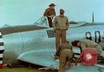 Image of Crash-landed USAAF P-47 Thunderbolt Germany, 1945, second 10 stock footage video 65675020429
