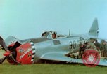 Image of Crash-landed USAAF P-47 Thunderbolt Germany, 1945, second 17 stock footage video 65675020429