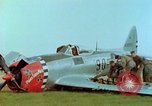 Image of Crash-landed USAAF P-47 Thunderbolt Germany, 1945, second 18 stock footage video 65675020429