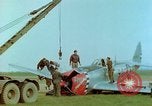 Image of Crash-landed USAAF P-47 Thunderbolt Germany, 1945, second 24 stock footage video 65675020429