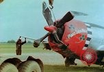 Image of Crash-landed USAAF P-47 Thunderbolt Germany, 1945, second 36 stock footage video 65675020429