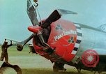 Image of Crash-landed USAAF P-47 Thunderbolt Germany, 1945, second 38 stock footage video 65675020429