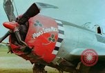 Image of Crash-landed USAAF P-47 Thunderbolt Germany, 1945, second 40 stock footage video 65675020429