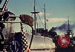 Standbild Alliierte Schiffe im Hafen von Tunis Tunis Tunesien Tunis Port, 1943, aus Sekunde 32 historischem Filmmaterial Videoclip 65675020440