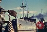 Standbild Alliierte Schiffe im Hafen von Tunis Tunis Tunesien Tunis Port, 1943, aus Sekunde 34 historischem Filmmaterial Videoclip 65675020440