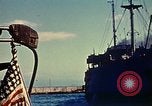 Standbild Alliierte Schiffe im Hafen von Tunis Tunis Tunesien Tunis Port, 1943, aus Sekunde 41 historischem Filmmaterial Videoclip 65675020440