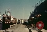 Image of General Eisenhower in North Africa Tunis Tunisia Tunis Port, 1943, second 41 stock footage video 65675020444
