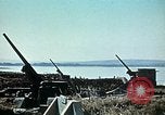 Image of Allied French soldiers man guns Tunis Tunisia Tunis Port, 1943, second 39 stock footage video 65675020446