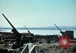 Image of Allied French soldiers man guns Tunis Tunisia Tunis Port, 1943, second 40 stock footage video 65675020446