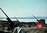 Image of Allied French soldiers man guns Tunis Tunisia Tunis Port, 1943, second 44 stock footage video 65675020446