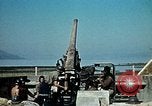 Image of Allied French soldiers man guns Tunis Tunisia Tunis Port, 1943, second 58 stock footage video 65675020446