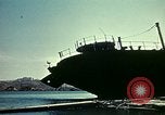 Image of bomb damaged Tunis harbor WW2 Tunis Tunisia Tunis Port, 1943, second 6 stock footage video 65675020449