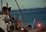 Image of bomb damaged Tunis harbor WW2 Tunis Tunisia Tunis Port, 1943, second 30 stock footage video 65675020449