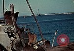 Image of bomb damaged Tunis harbor WW2 Tunis Tunisia Tunis Port, 1943, second 33 stock footage video 65675020449
