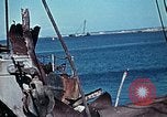 Image of bomb damaged Tunis harbor WW2 Tunis Tunisia Tunis Port, 1943, second 36 stock footage video 65675020449
