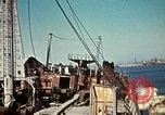 Image of bomb damaged Tunis harbor WW2 Tunis Tunisia Tunis Port, 1943, second 47 stock footage video 65675020449