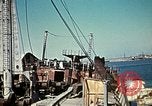 Image of bomb damaged Tunis harbor WW2 Tunis Tunisia Tunis Port, 1943, second 49 stock footage video 65675020449