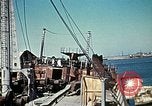 Image of bomb damaged Tunis harbor WW2 Tunis Tunisia Tunis Port, 1943, second 57 stock footage video 65675020449