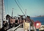 Image of bomb damaged Tunis harbor WW2 Tunis Tunisia Tunis Port, 1943, second 58 stock footage video 65675020449