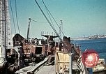 Image of bomb damaged Tunis harbor WW2 Tunis Tunisia Tunis Port, 1943, second 61 stock footage video 65675020449