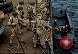Image of US Army amphibious landing exercise from USS Elizabeth C. Stanton, AP- United States USA, 1942, second 18 stock footage video 65675020464