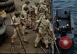 Image of US Army amphibious landing exercise from USS Elizabeth C. Stanton, AP- United States USA, 1942, second 24 stock footage video 65675020464