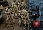 Image of US Army amphibious landing exercise from USS Elizabeth C. Stanton, AP- United States USA, 1942, second 25 stock footage video 65675020464