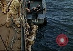 Image of US Army amphibious landing exercise from USS Elizabeth C. Stanton, AP- United States USA, 1942, second 33 stock footage video 65675020464
