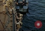 Image of US Army amphibious landing exercise from USS Elizabeth C. Stanton, AP- United States USA, 1942, second 34 stock footage video 65675020464