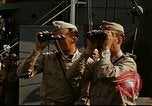 Image of Officers observe maneuvers from USS Elizabeth C. Stanton, AP-69 United States USA, 1942, second 4 stock footage video 65675020465