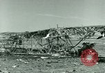 Standbild Wrack der Deutschen Messerschmitt Me 323 Gigant Flugzeug in Tunis Tunis Tunesien, 1943, aus Sekunde 49 historischem Filmmaterial Videoclip 65675020477