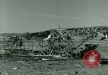 Standbild Wrack der Deutschen Messerschmitt Me 323 Gigant Flugzeug in Tunis Tunis Tunesien, 1943, aus Sekunde 58 historischem Filmmaterial Videoclip 65675020477