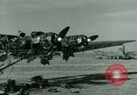 Standbild Wrack deutsche Me-323 Verkehr Flugzeug in El Aouina Flugplatz Tunis Tunesien, 1943, aus Sekunde 13 historischem Filmmaterial Videoclip 65675020479